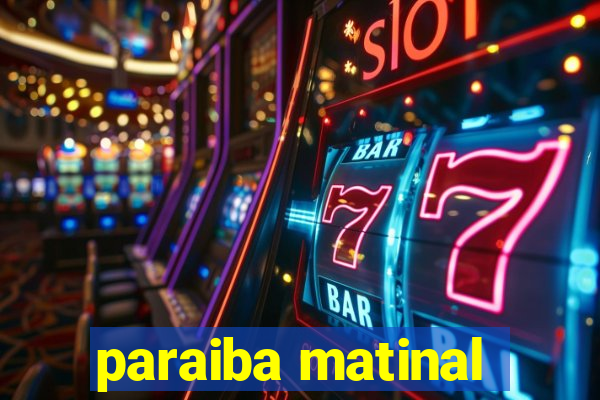 paraiba matinal